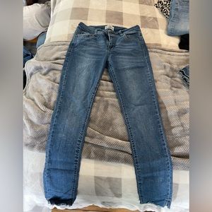 Republic High Rise skinny jeans- no rips